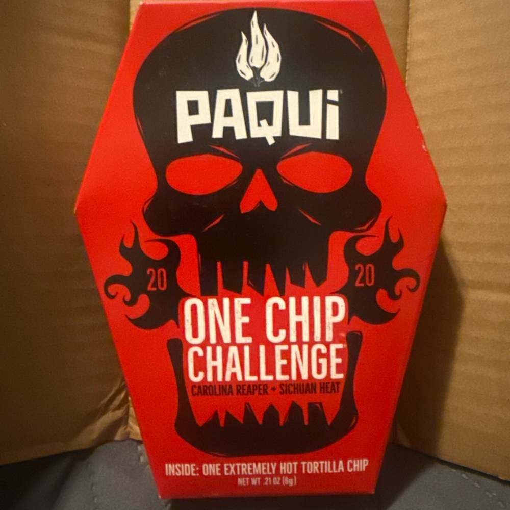Paqui One Chip Challenge Box 2020